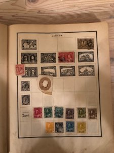Modern Stamp Album Circa 1921
