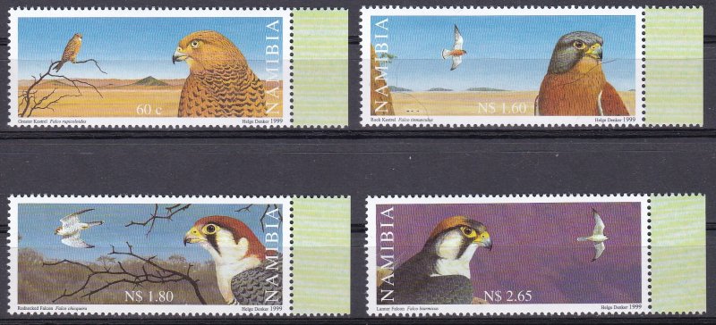 Namibia, Fauna, Birds of Prey MNH / 1999