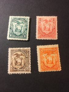 Ecuador sc 55,56,58,59 MHR