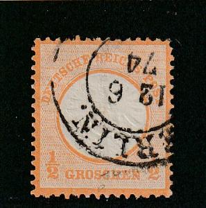 Germany  Scott#  16  Used