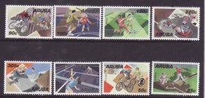 Aruba-Sc#542-9- id5-unused NH set-Sports-2017-