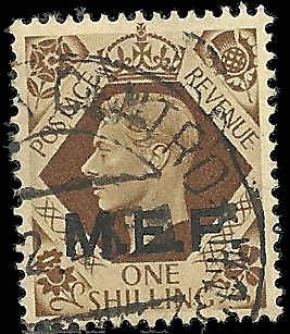 Great Britain - MEF - #8 - Used - SCV-0.25