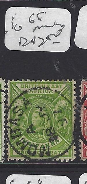 BRITISH EAST AFRICA   (PP2510B)  QV  1/2A  SG 65  MOMBASA   SON CDS   VFU