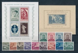 Luxembourg Luxemburg 1946 Complete Year Set MNH