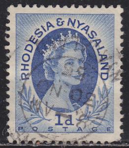 Rhodesia & Nyasaland 142 Queen Elizabeth II 1954