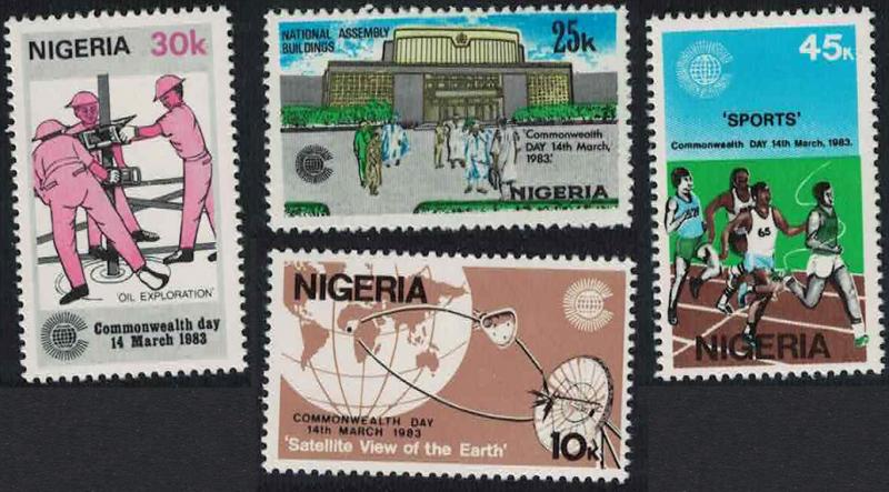 Nigeria Commonwealth Day 4v SG#448-451