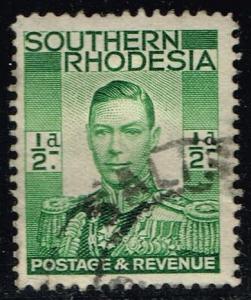 Southern Rhodesia #42 King George VI; Used