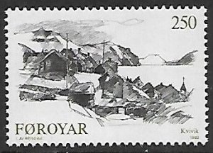 Faroe Islands # 85 - Kvivik Village - MNH.....{KZw}