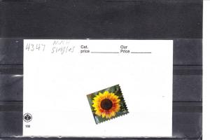 SC# 4347 / Sunflower / Single stamp / MNH