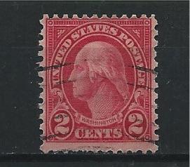 Scott #  634   USED  single