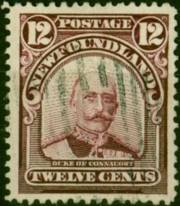 Newfoundland 1911 12c Plum SG126 Fine Used