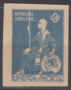 Georgia Scott #19 1920 MH Imperforated no gum