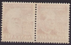 1951 AUSTRALIA FOUNDATION of the COMMONWEALTH PAIR 3d PENNY STAMPS MNH