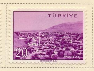 Turkey 1960 Early Issue Fine Mint Hinged 20K. 091441