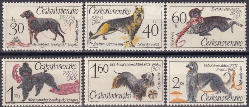 Czechoslovakia #1312-7  MNH CV $5.85  (Z4681)