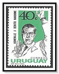 Uruguay #718 Benito Nardone MH