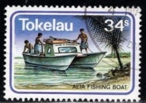 Tokelau - #94 Alia Fishing Boat - Used