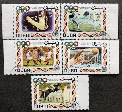 Dubai 156-158, C65-C66 CTO (No C67)
