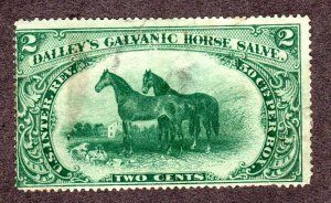 Medicine Stamp  Scott # RS73a  Dalley's Galvanic Horse Salve   Lot 190135