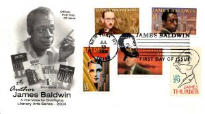 #3871 James Baldwin Combo Artcraft FDC