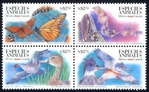 Mexico Sc# 1924 MNH Block/4 1995 2.70p Migratory Wildlife