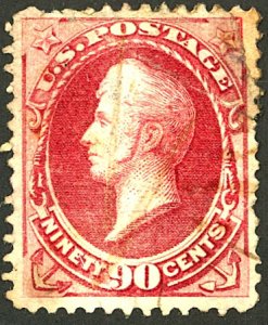 U.S. #191 USED CREASES REPAIRED CORNER