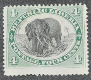 DYNAMITE Stamps: Liberia Scott #35 - USED