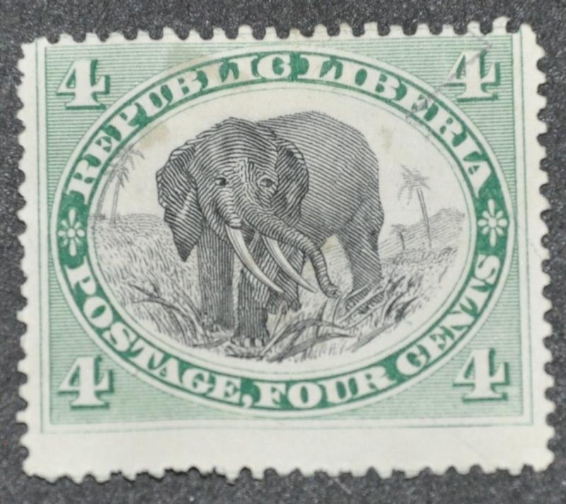 DYNAMITE Stamps: Liberia Scott #35 - USED