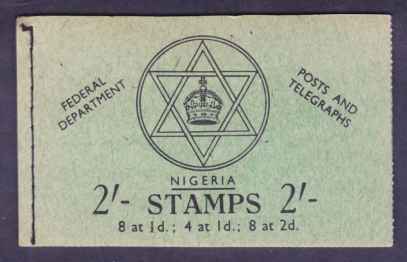Nigeria 1957 2/ Complete MNH Booklet Very Fine