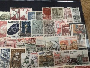 Denmark mounted mint or used stamps  A12355