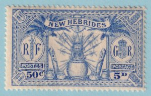 BRITISH NEW HEBRIDES 45  MINT HINGED OG * NO FAULTS VERY FINE! - SCJ