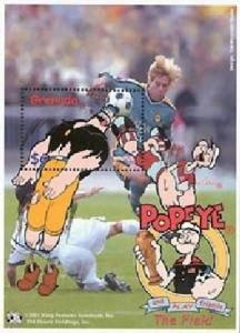 Grenada - Popeye And Friends Play The Field S/S