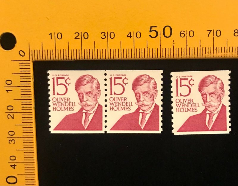 1305Ei Pair & Single, MNH, dull gum, Type II