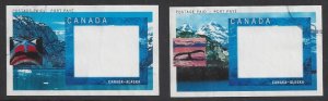 Canada #1991c & d Used set, Canada-Alaska cruise picture postage, issued 2003