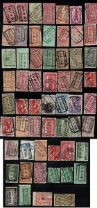 Belgium railway 1900s-40s postmark picks
