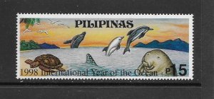 FISH - PHILIPPINES #2554  MNH