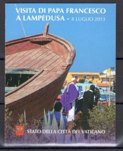 2014 Vatican, New Stamps, Complete Vintage, 26 Values + 5 Sheets + 1 Booklet - M
