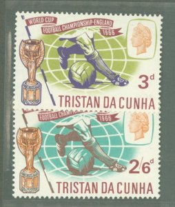 Tristan da Cunha #93-94 Mint (NH) Single (Complete Set)