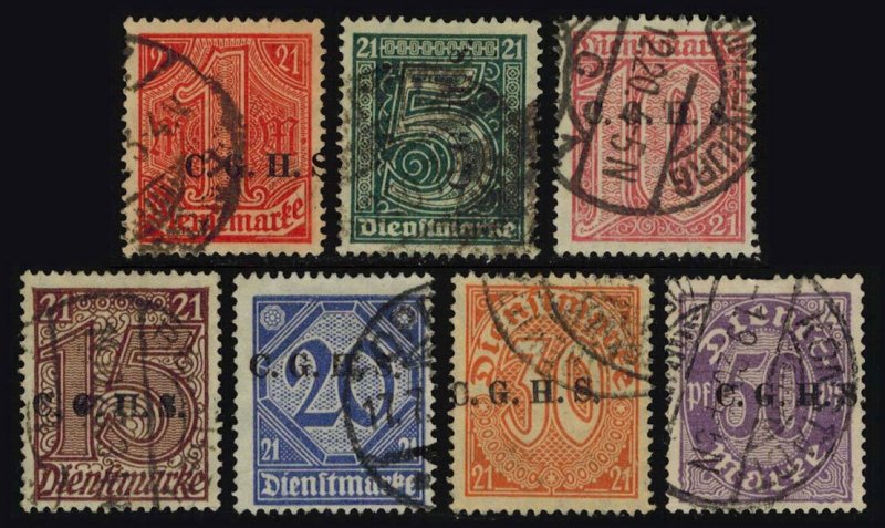 Upper Silesia Scott O32 O38 Used Europe Germany Colonies   8fa4ae8443ad9343999702c7602abaed 800 