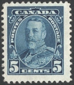 Canada SC#221 5¢ King George V Single (1935) MNH