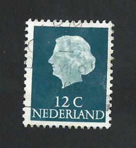 Netherlands - SC# 345 - 12c - Queen Juliana, used