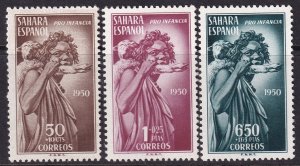 Spanish Sahara 1950 Sc B13-5 set MLH*