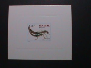 ​SENEGAL-1996 SC#1243 INSET- FORFICULA  AURICULARIA -DELUX PROOF SHEET MNH