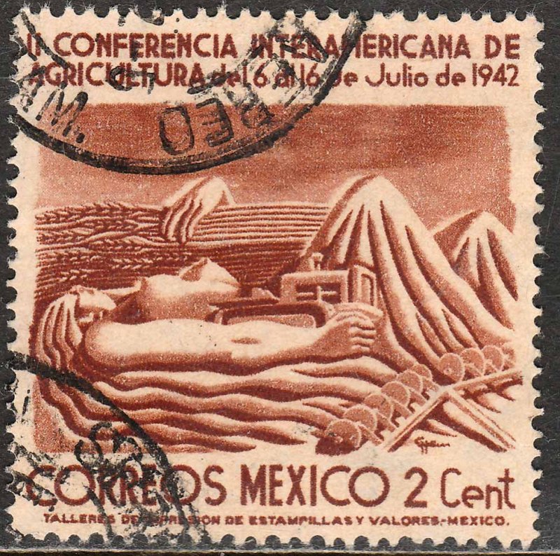 MEXICO 777, 2¢ Agricultural Conference. Used. F-VF. (737)