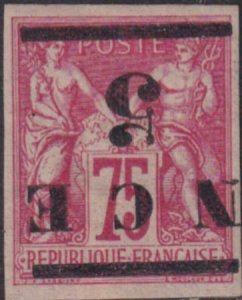 New Caledonia 1883-1884 SC 7a MLH Stamp