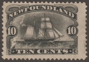 EDSROOM-19942 Newfoundland 59 No Gum 1887 Schooner Great Color CV$145