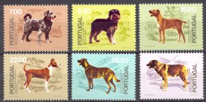 Portugal Sc# 1498-1505 MNH 1981 Dogs