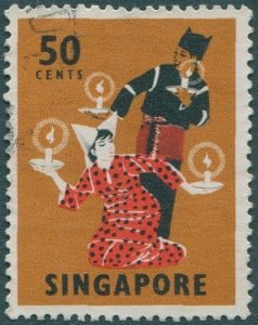 Singapore 1968 SG110 50c Tari Lilin FU