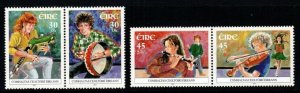 IRELAND SG1402/5 2001 50TH ANNIV OF COMHALTAS CEOLTOIRI EIREANN MNH