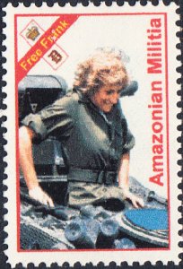 US  Lady Di MNH  Amazonian  Militia